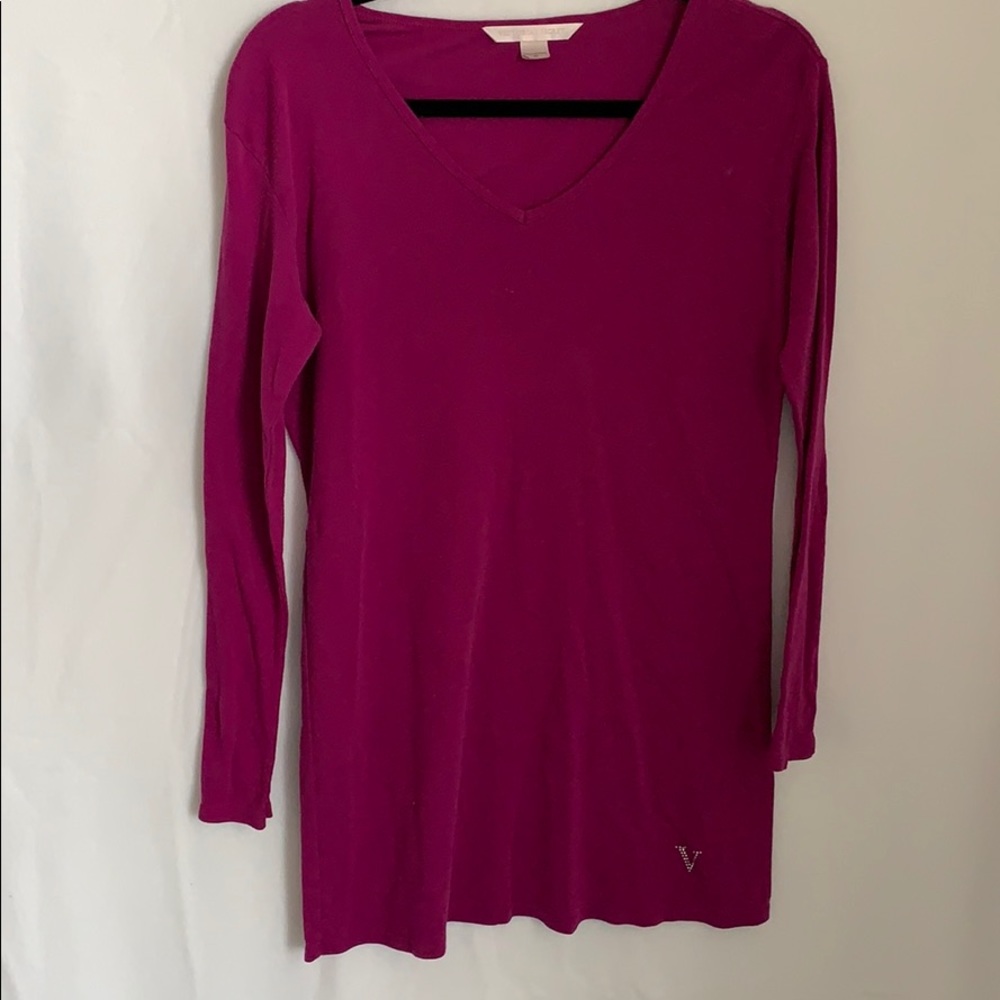 Victoria secret long sleeve night gown